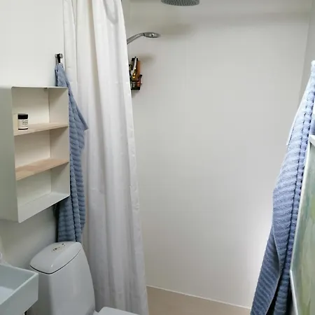 Minihus Til Havn, Strand, Vand Og By I 펜션 *